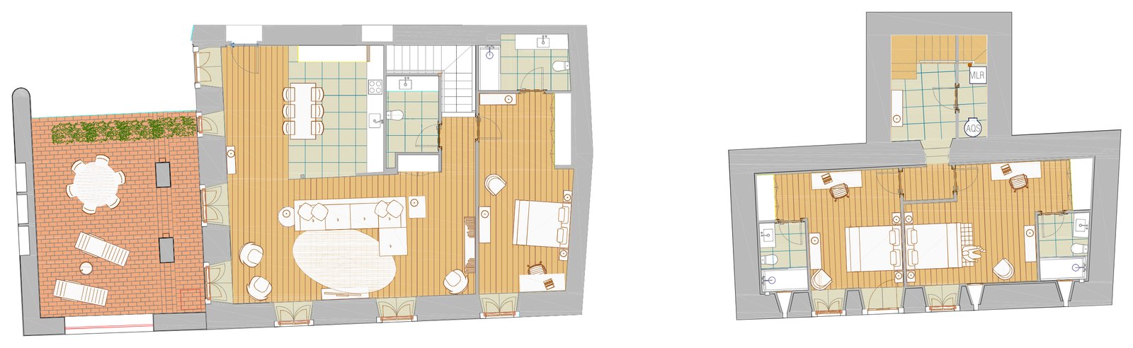 Casa da Coroa T3 Duplex — floor plan