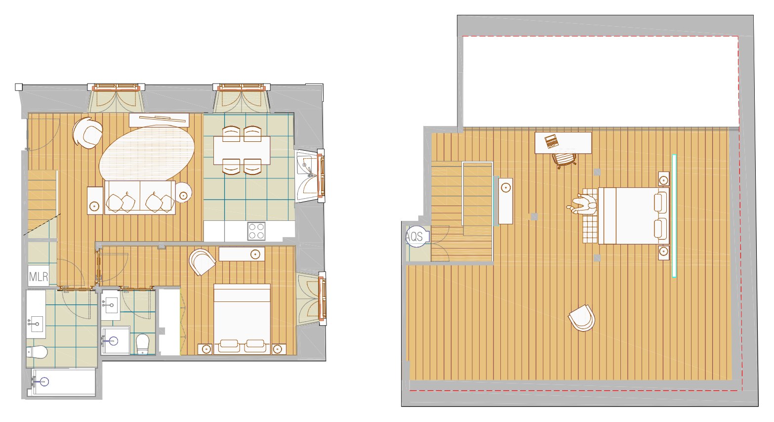 Casa da Coroa T1+1 — floor plan