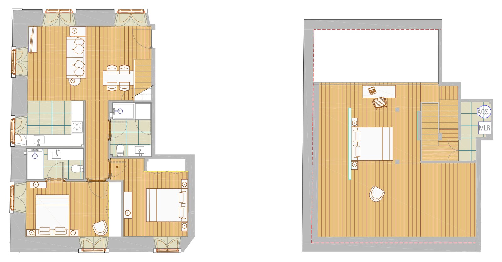 Casa da Coroa T2+1 — floor plan