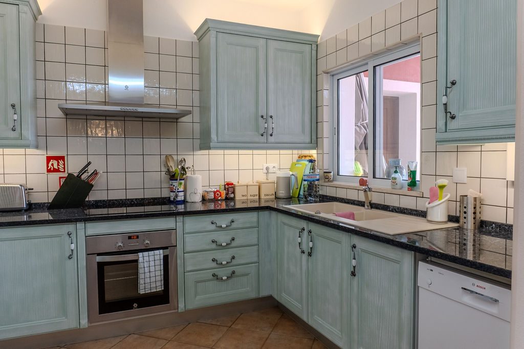 Estoi country estate — fitted kitchen in the main house