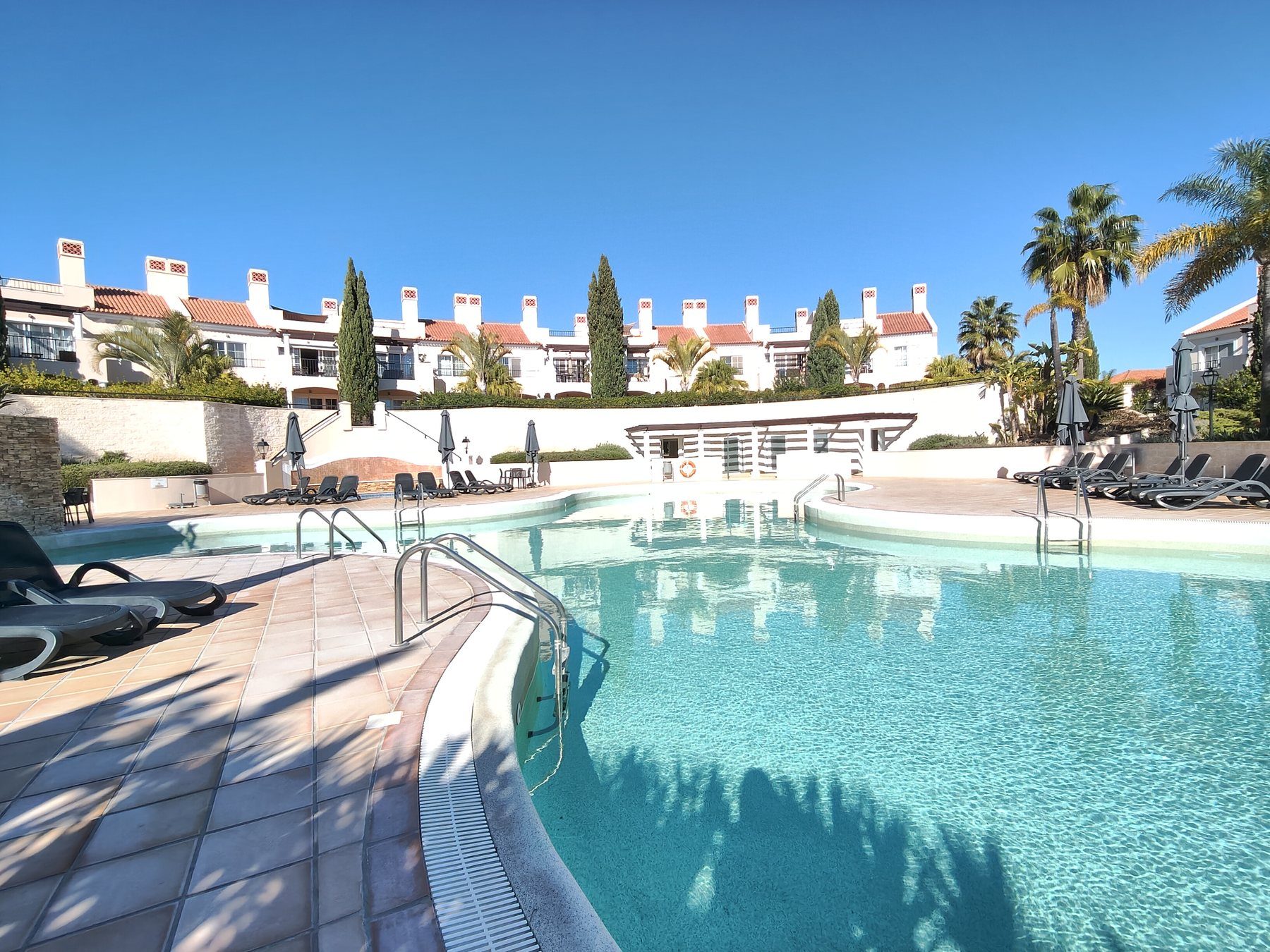Communal pool within the gated Palmyra community at Vila Sol, Vilamoura
