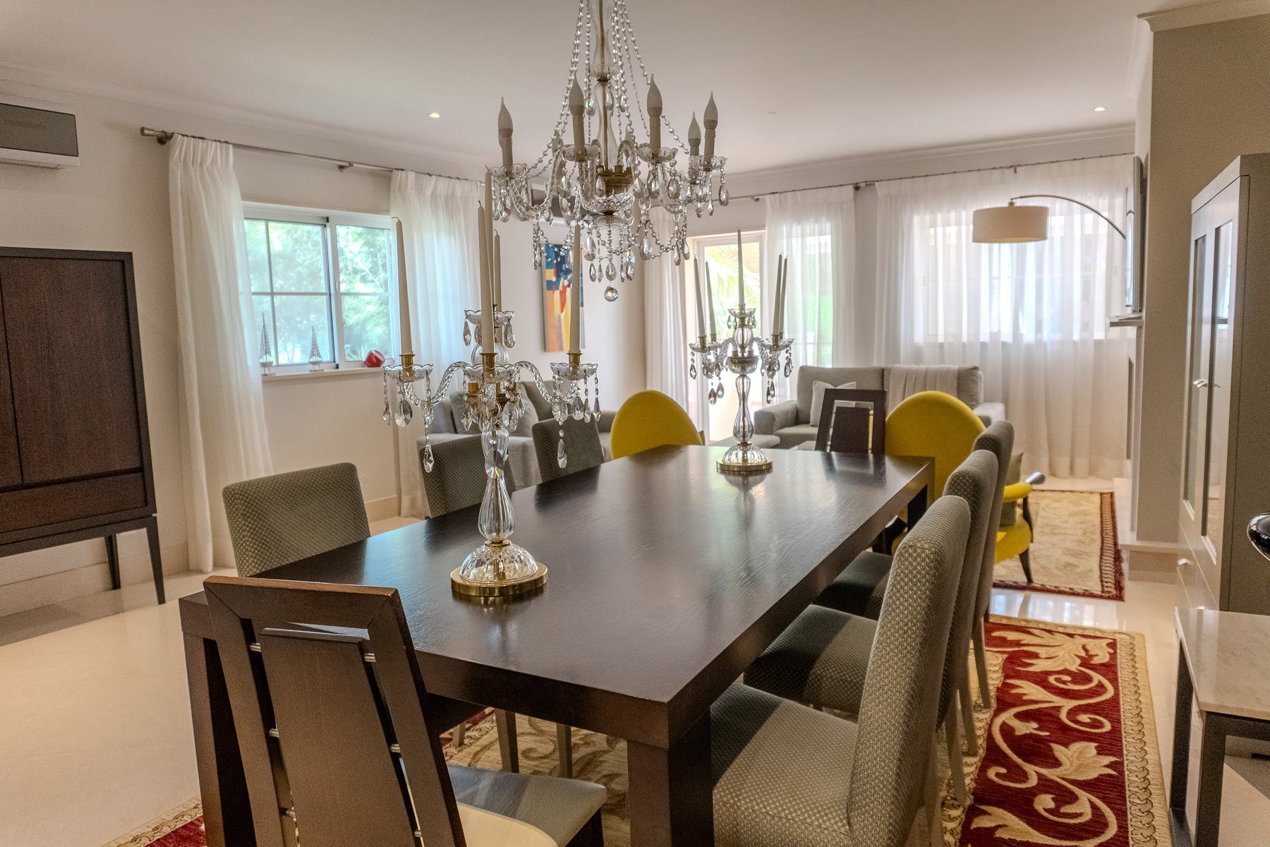 Vila Sol end-terrace, Palmyra — formal dining room